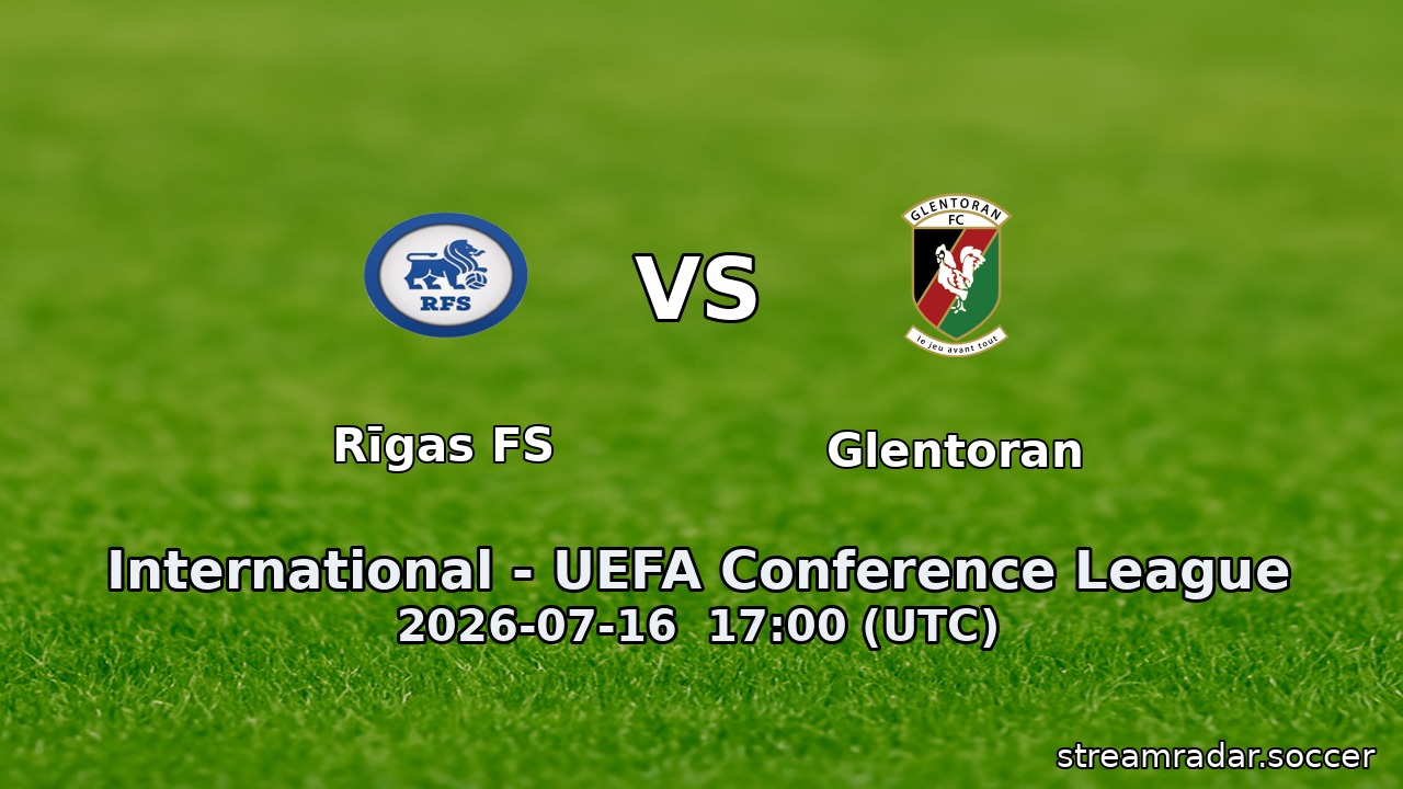 Rīgas FS vs Glentoran