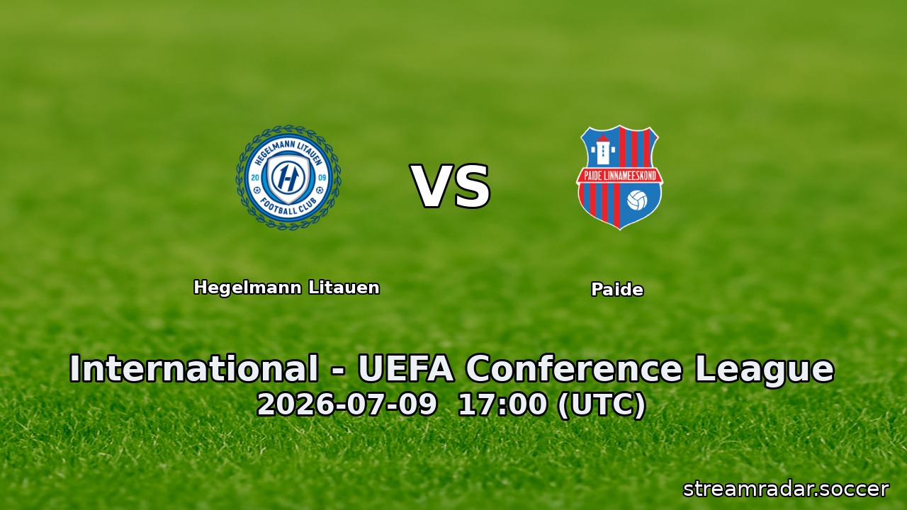Hegelmann Litauen vs Paide