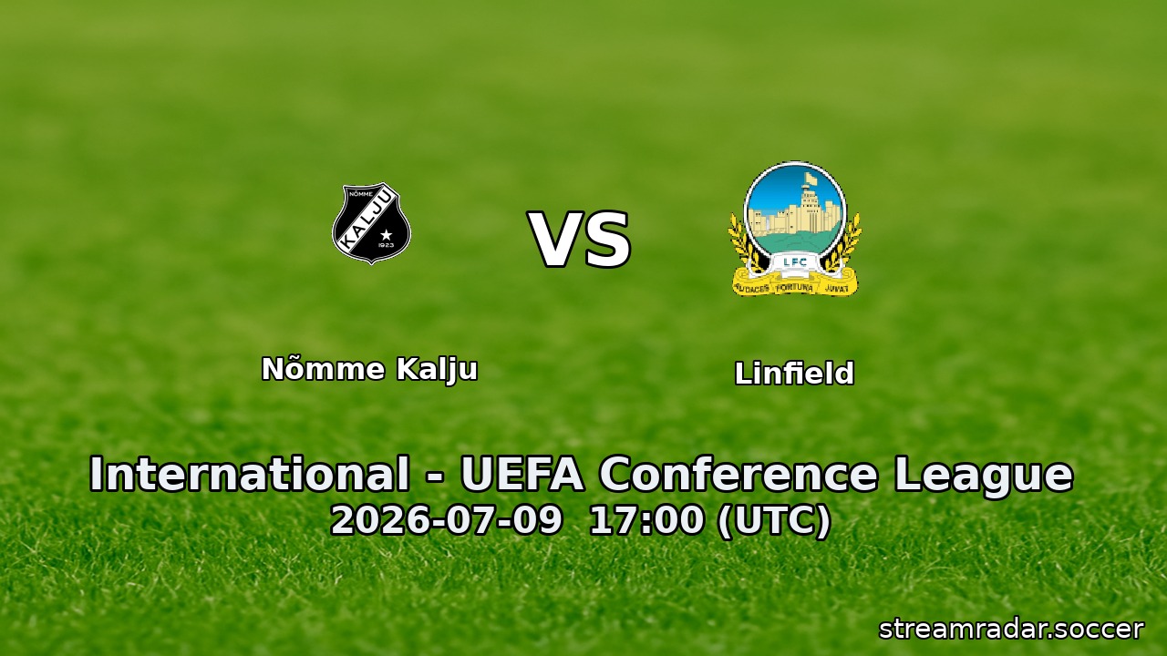 Nõmme Kalju vs Linfield