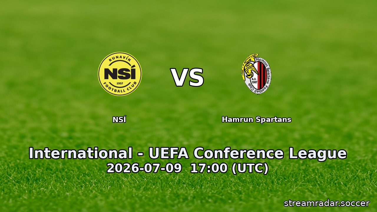 NSÍ vs Hamrun Spartans