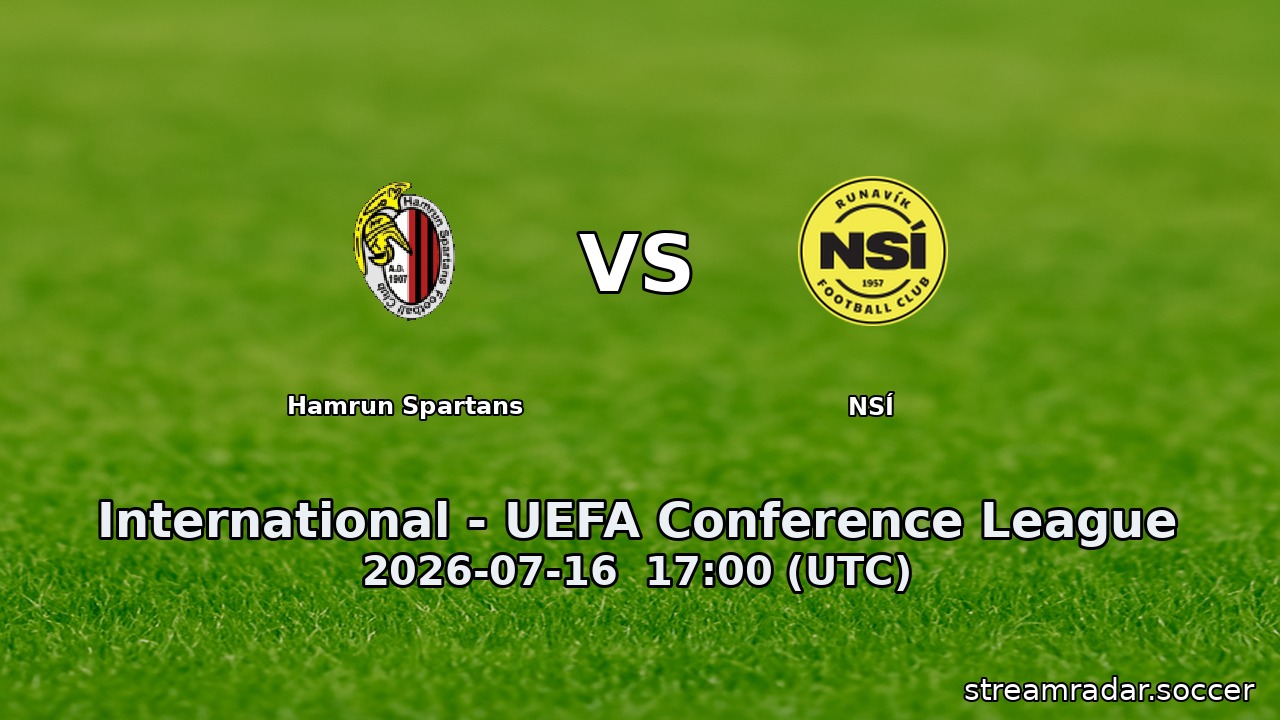 Hamrun Spartans vs NSÍ