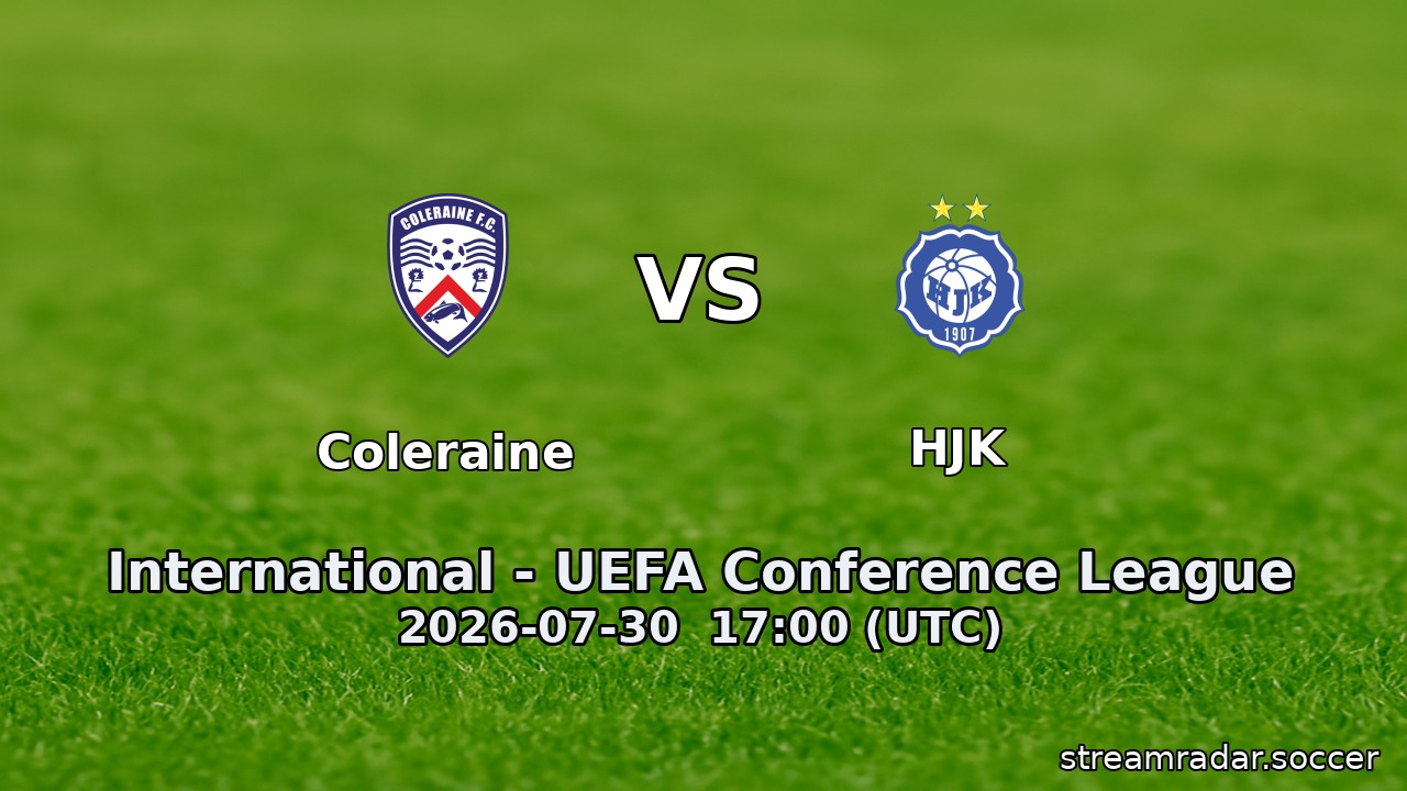 Coleraine vs HJK