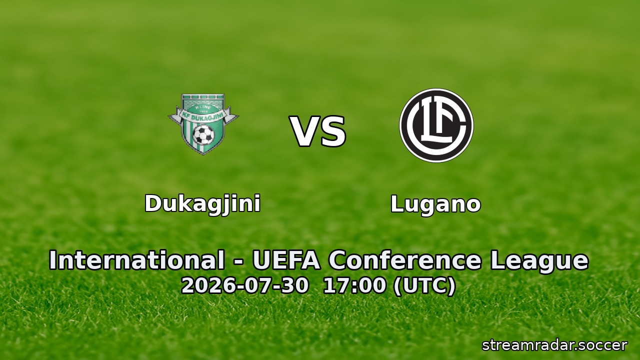 Dukagjini vs Lugano