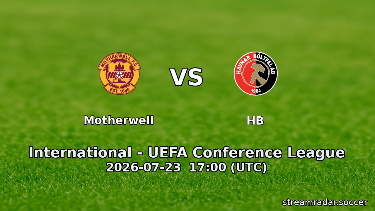 Motherwell vs HB