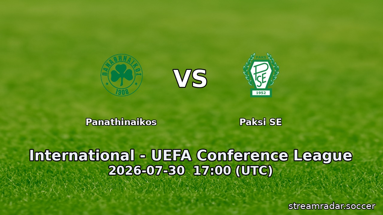Panathinaikos vs Paksi SE