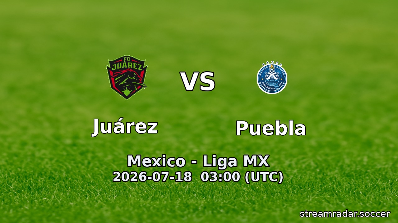 Juárez vs Puebla