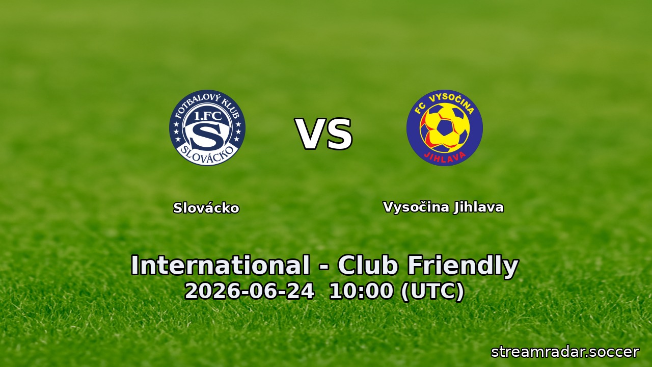 Slovácko vs Vysočina Jihlava