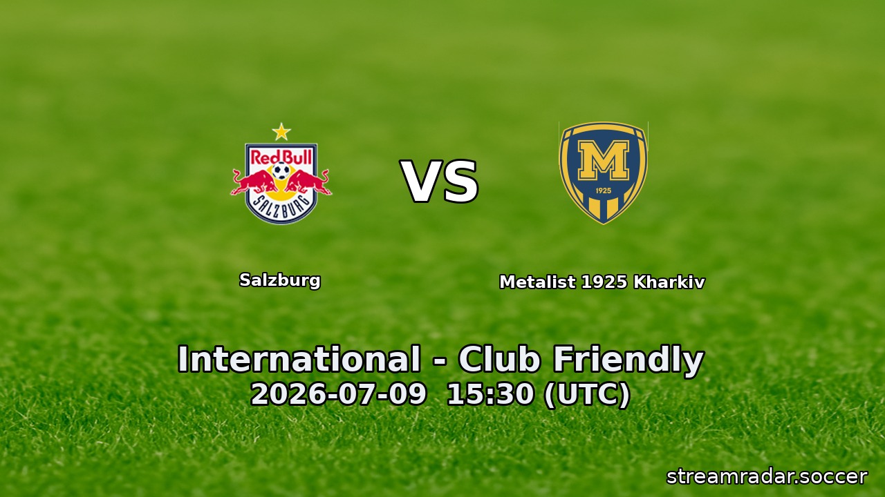 Salzburg vs Metalist 1925 Kharkiv