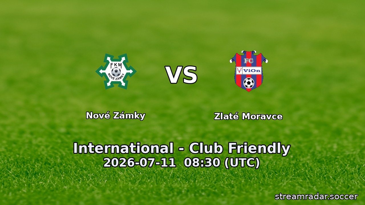 Nové Zámky vs Zlaté Moravce