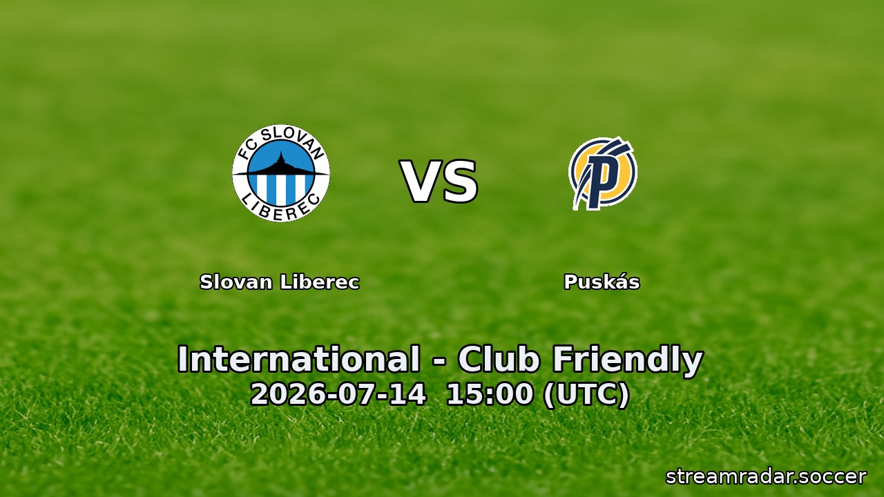 Slovan Liberec vs Puskás