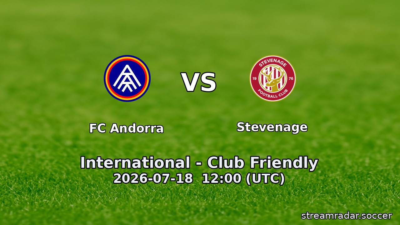 FC Andorra vs Stevenage