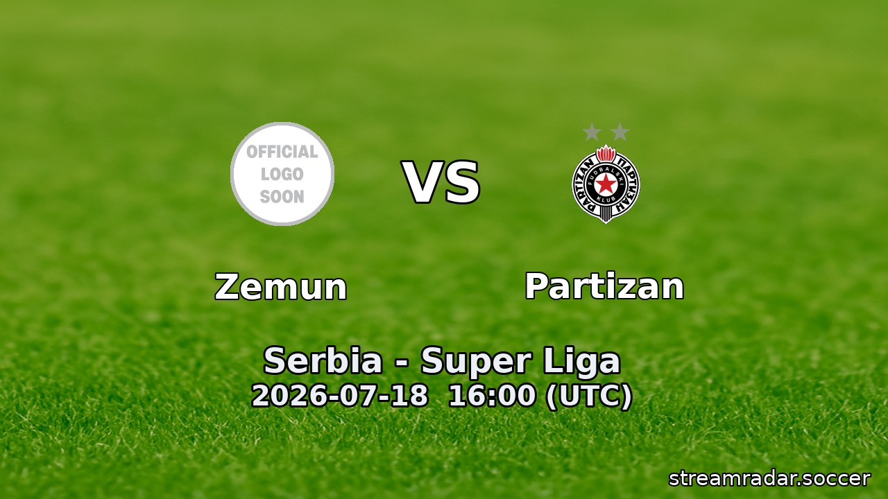 Zemun vs Partizan