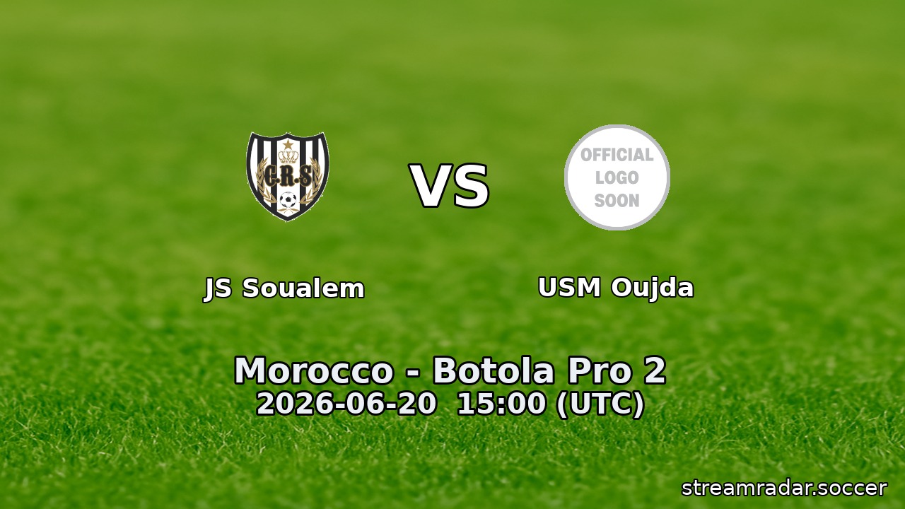 JS Soualem vs USM Oujda