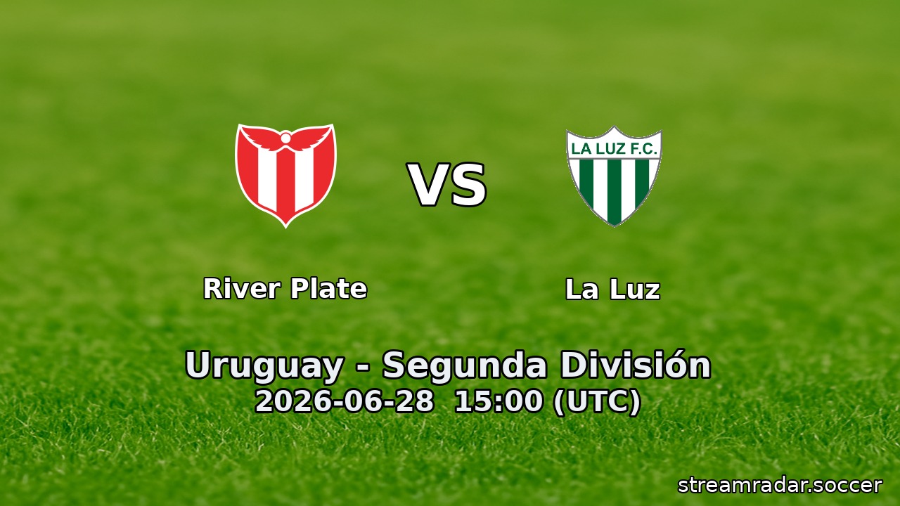 River Plate vs La Luz