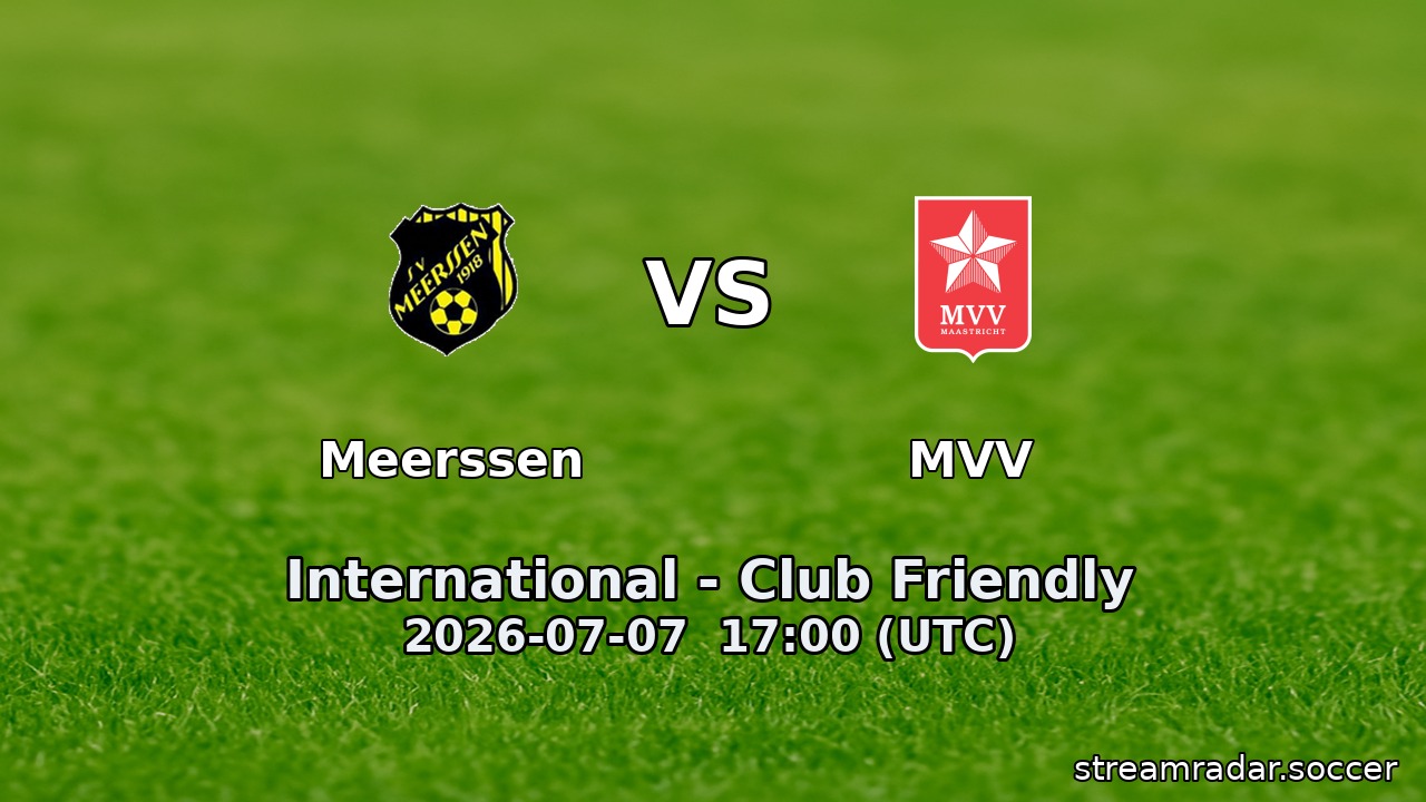 Meerssen vs MVV