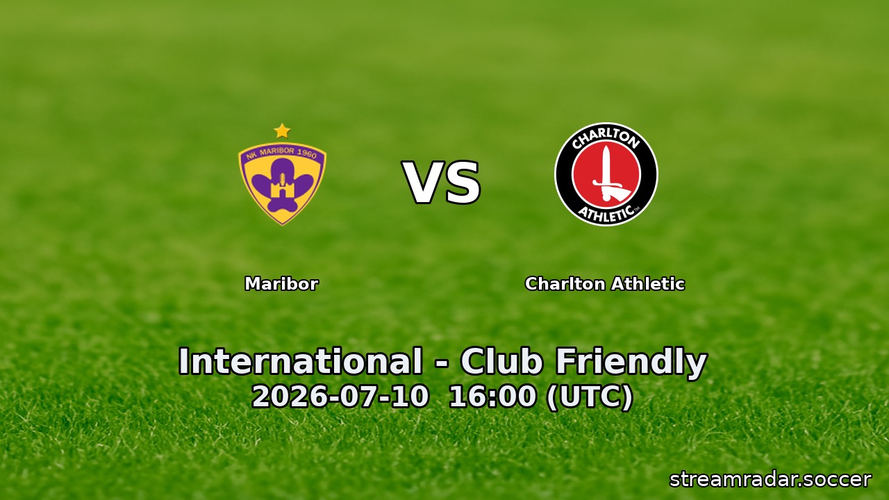 Maribor vs Charlton Athletic