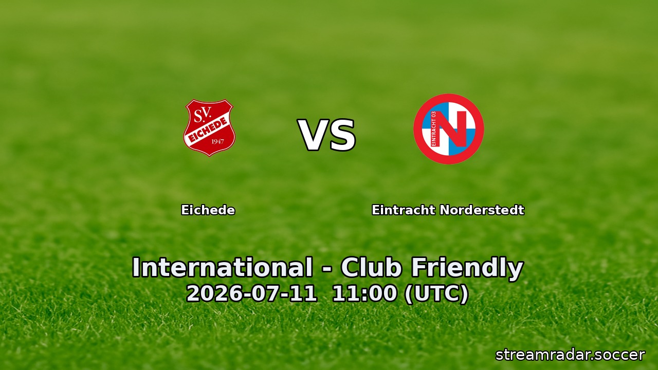 Eichede vs Eintracht Norderstedt