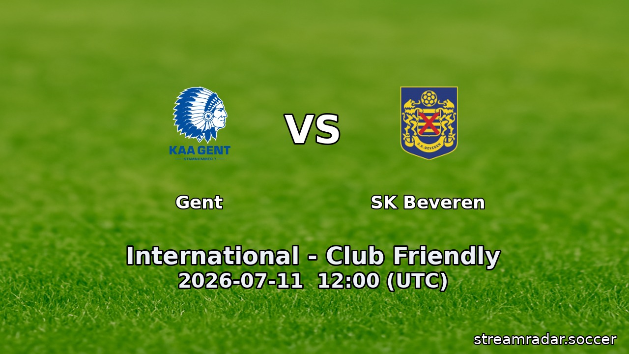 Gent vs SK Beveren