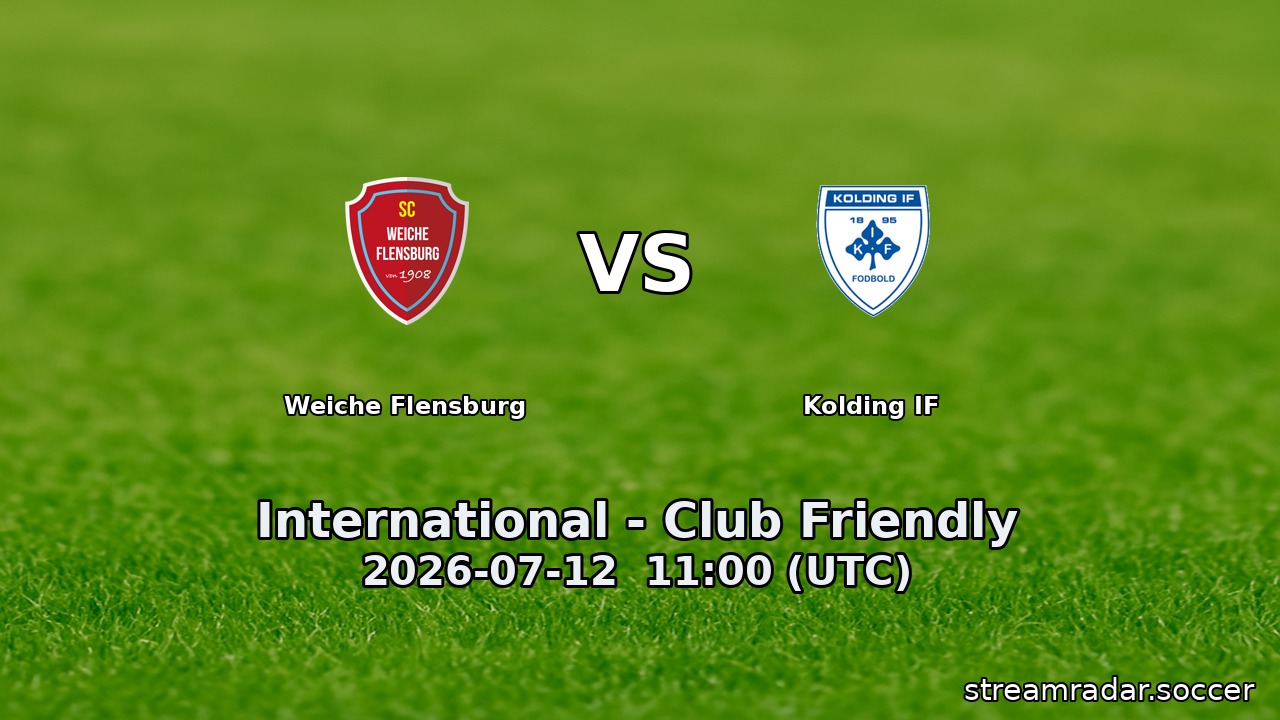 Weiche Flensburg vs Kolding IF