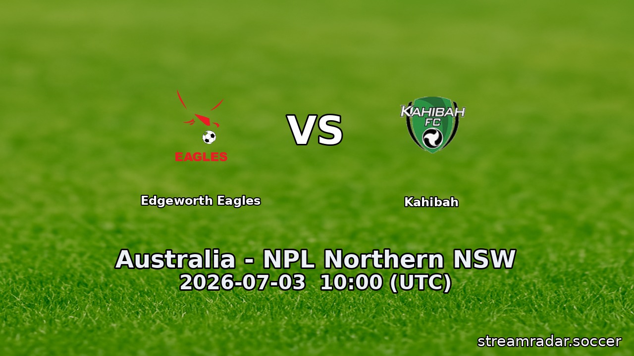 Edgeworth Eagles vs Kahibah