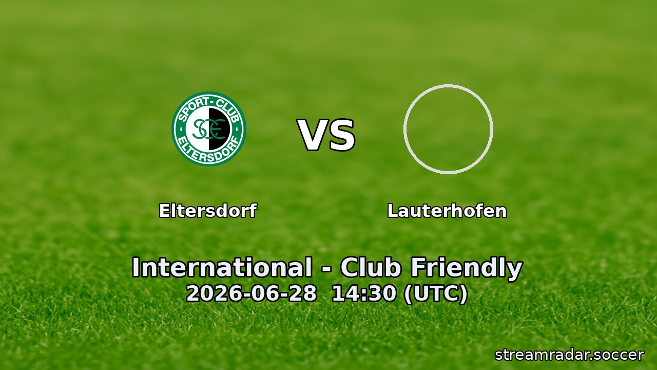 Eltersdorf vs Lauterhofen
