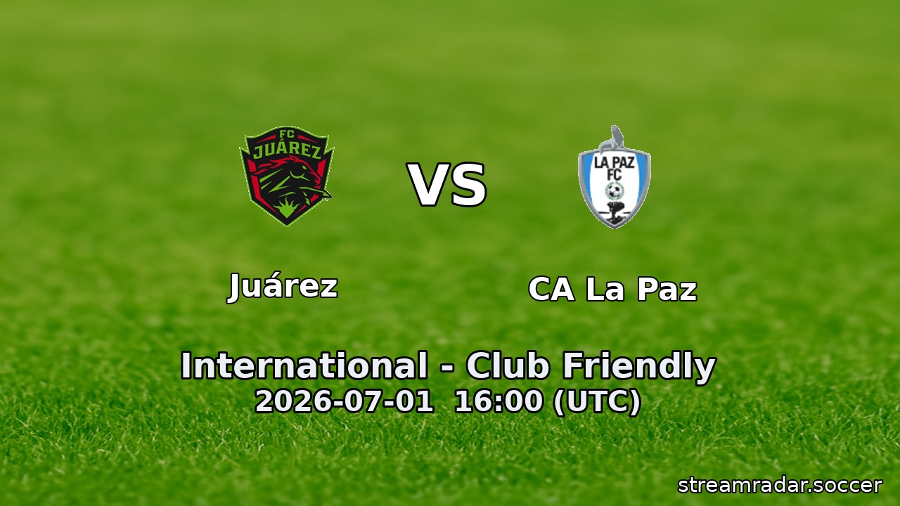 Juárez vs CA La Paz