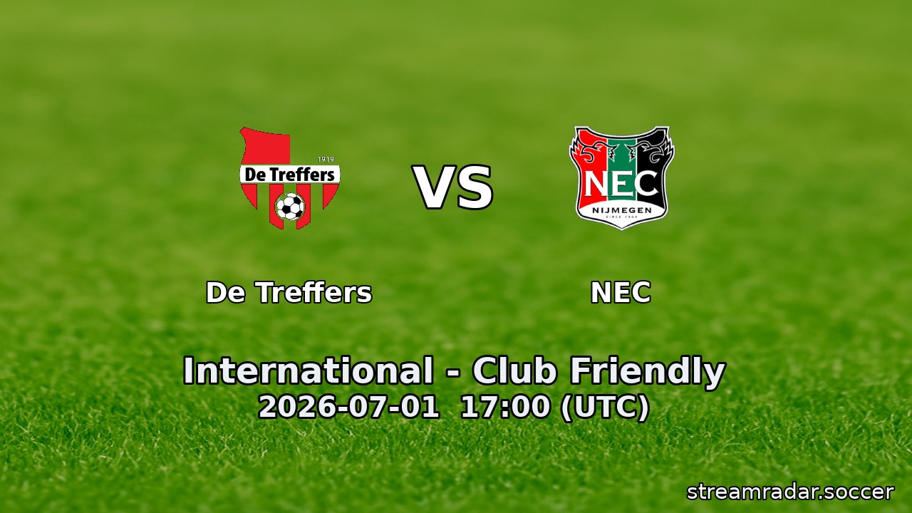 De Treffers vs NEC