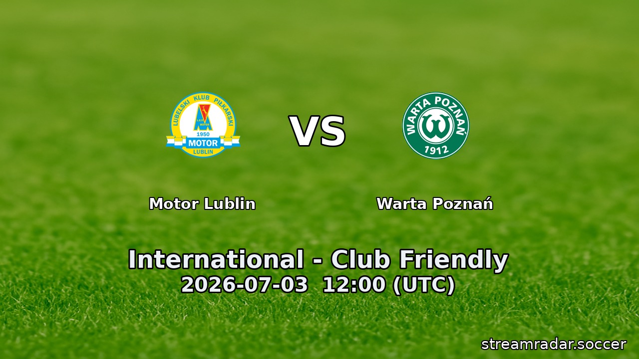 Motor Lublin vs Warta Poznań