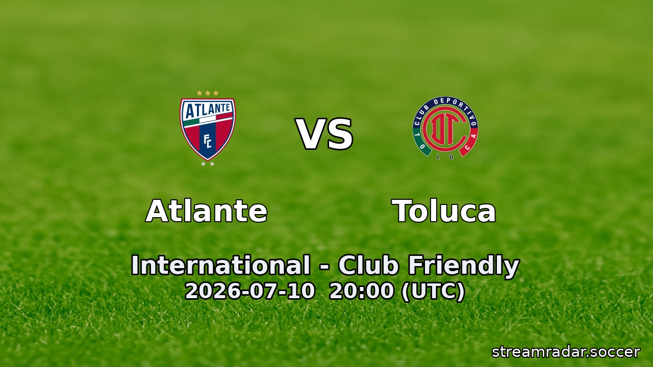 Atlante vs Toluca