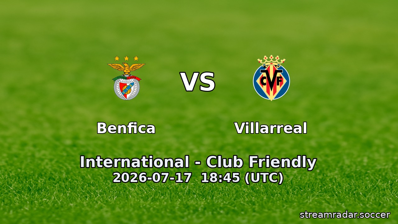 Benfica vs Villarreal