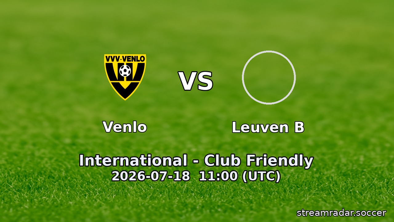 Venlo vs Leuven B