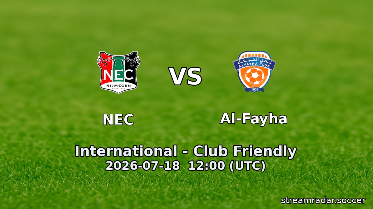 NEC vs Al-Fayha