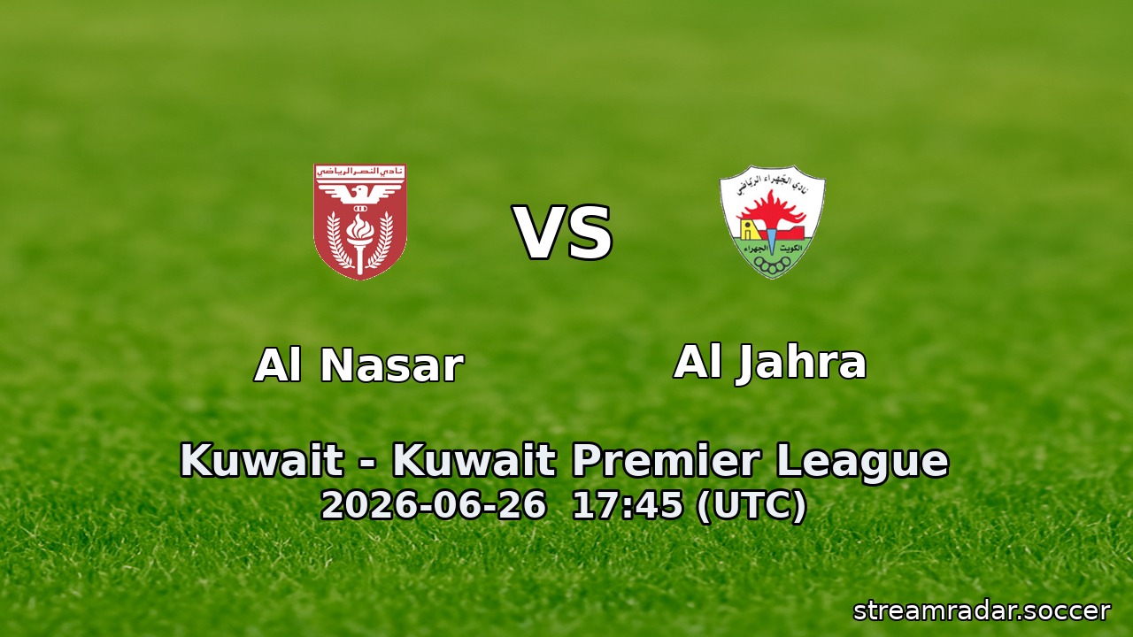Al Nasar vs Al Jahra