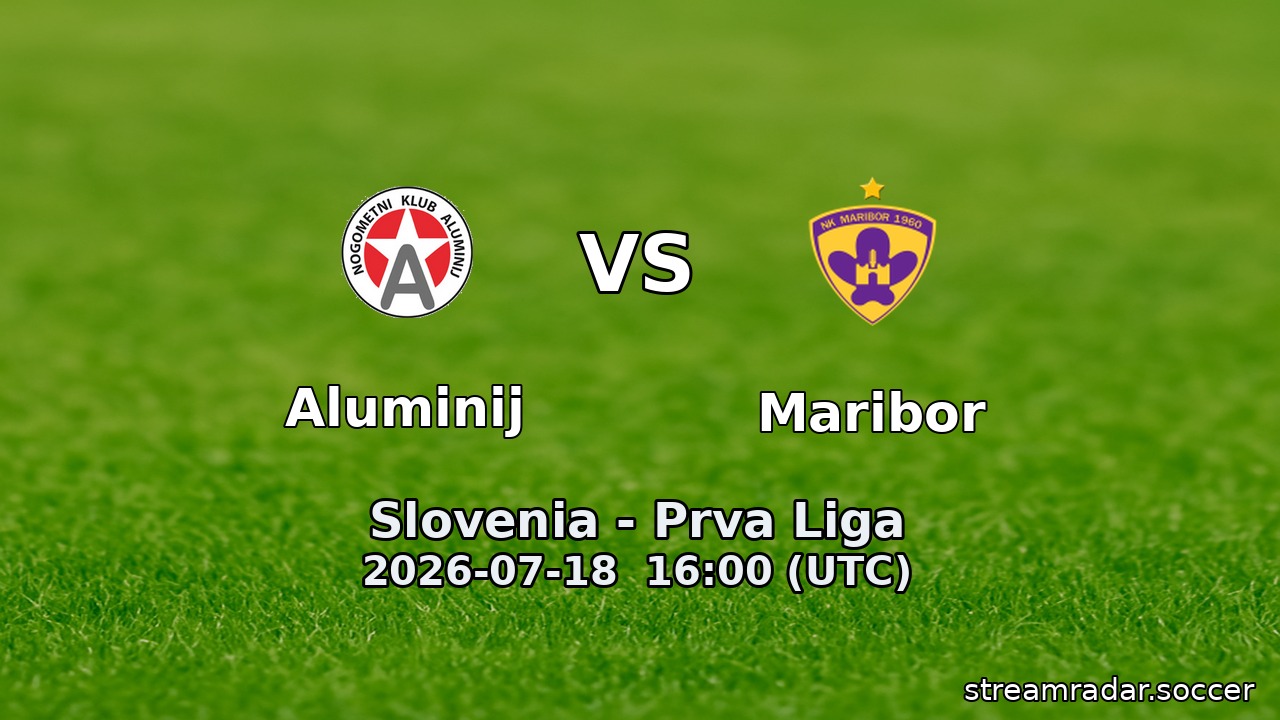 Aluminij vs Maribor
