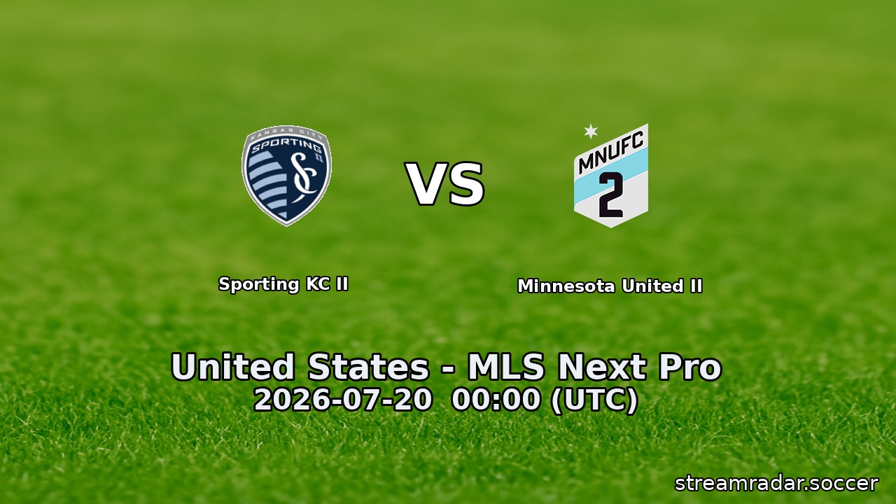 Sporting KC II vs Minnesota United II