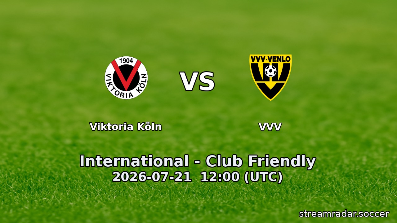 Viktoria Köln vs VVV