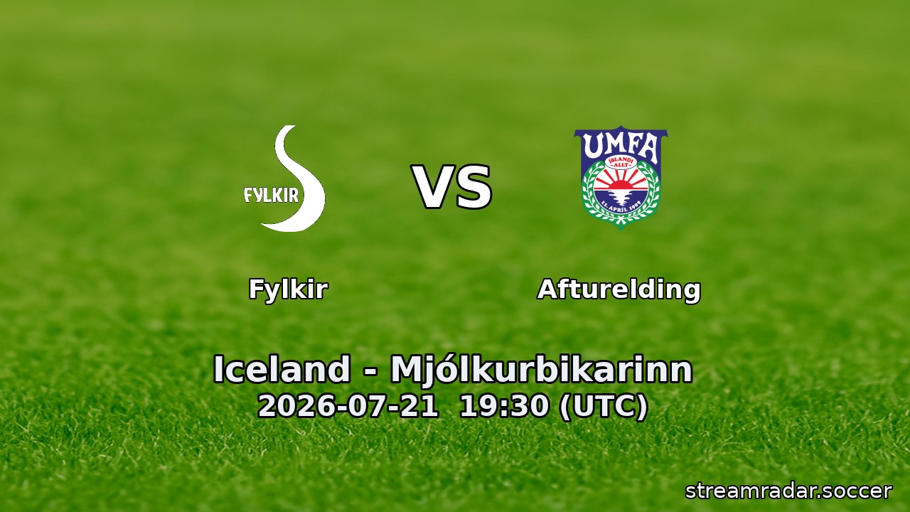 Fylkir vs Afturelding