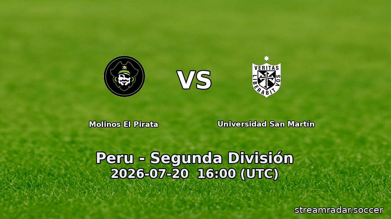 Molinos El Pirata vs Universidad San Martín
