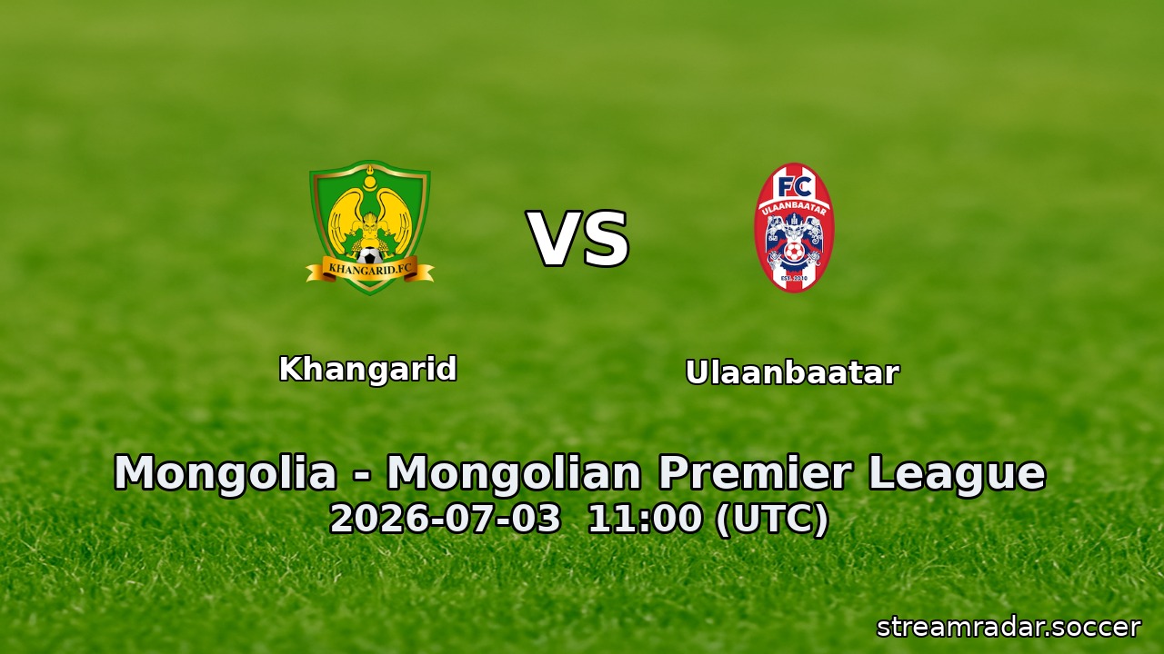 Khangarid vs Ulaanbaatar