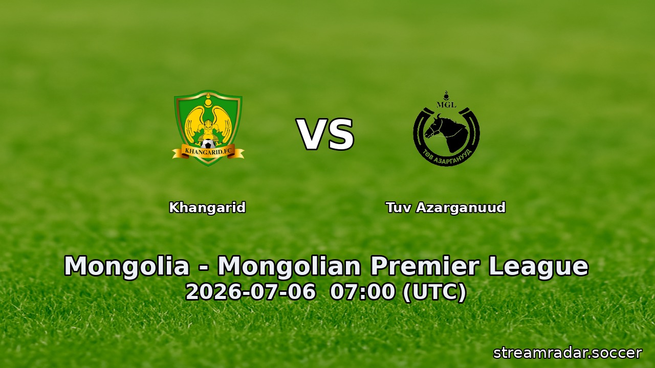 Khangarid vs Tuv Azarganuud