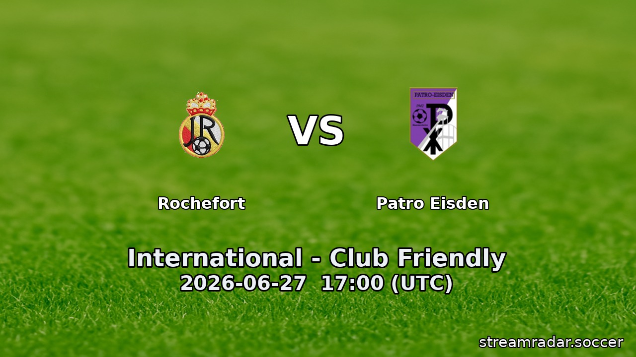 Rochefort vs Patro Eisden
