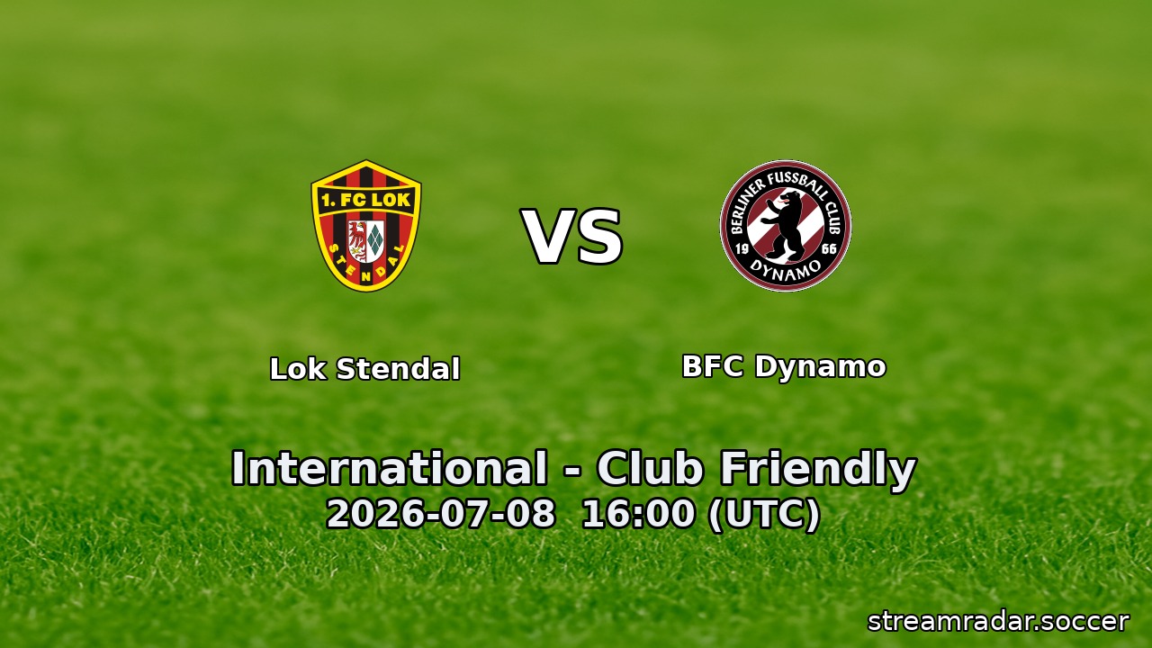 Lok Stendal vs BFC Dynamo