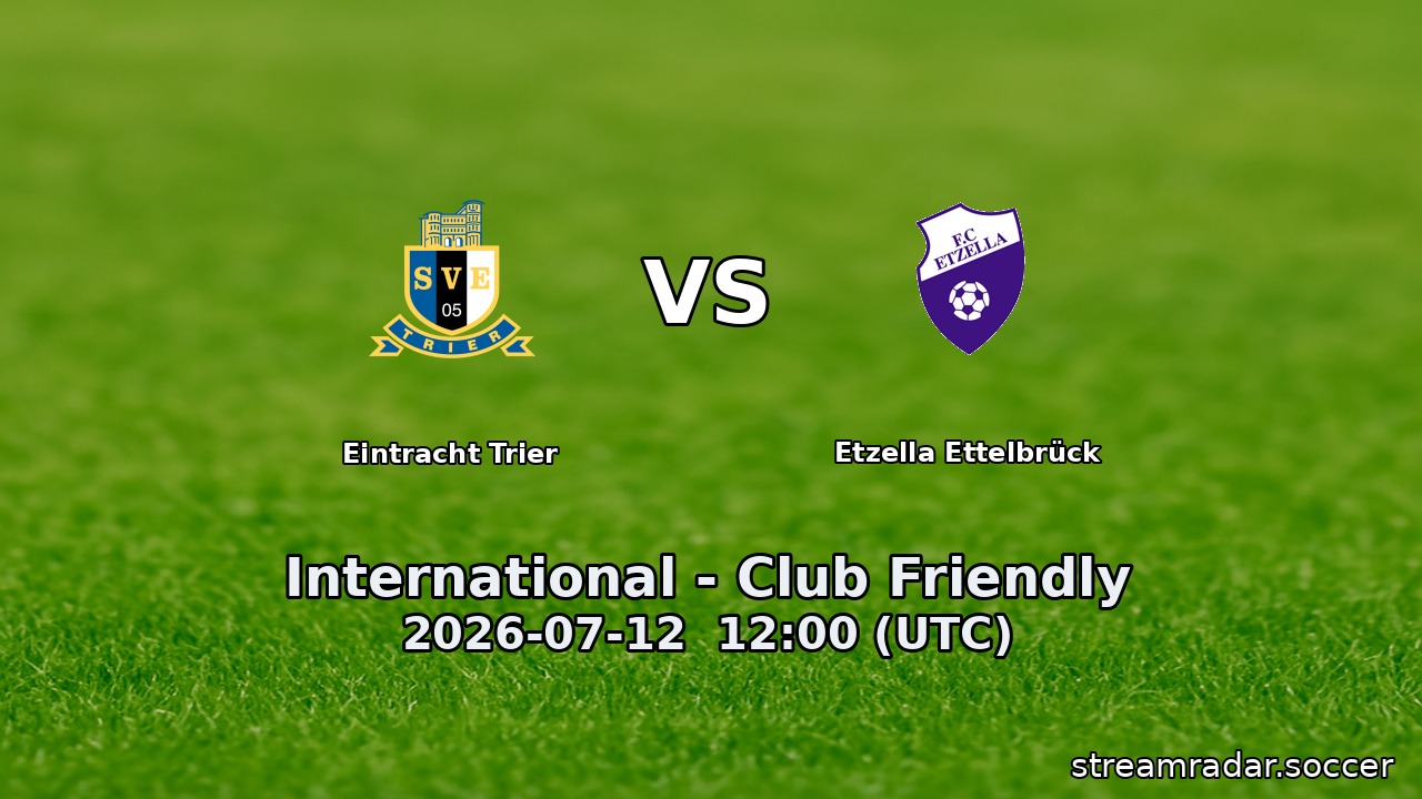 Eintracht Trier vs Etzella Ettelbrück