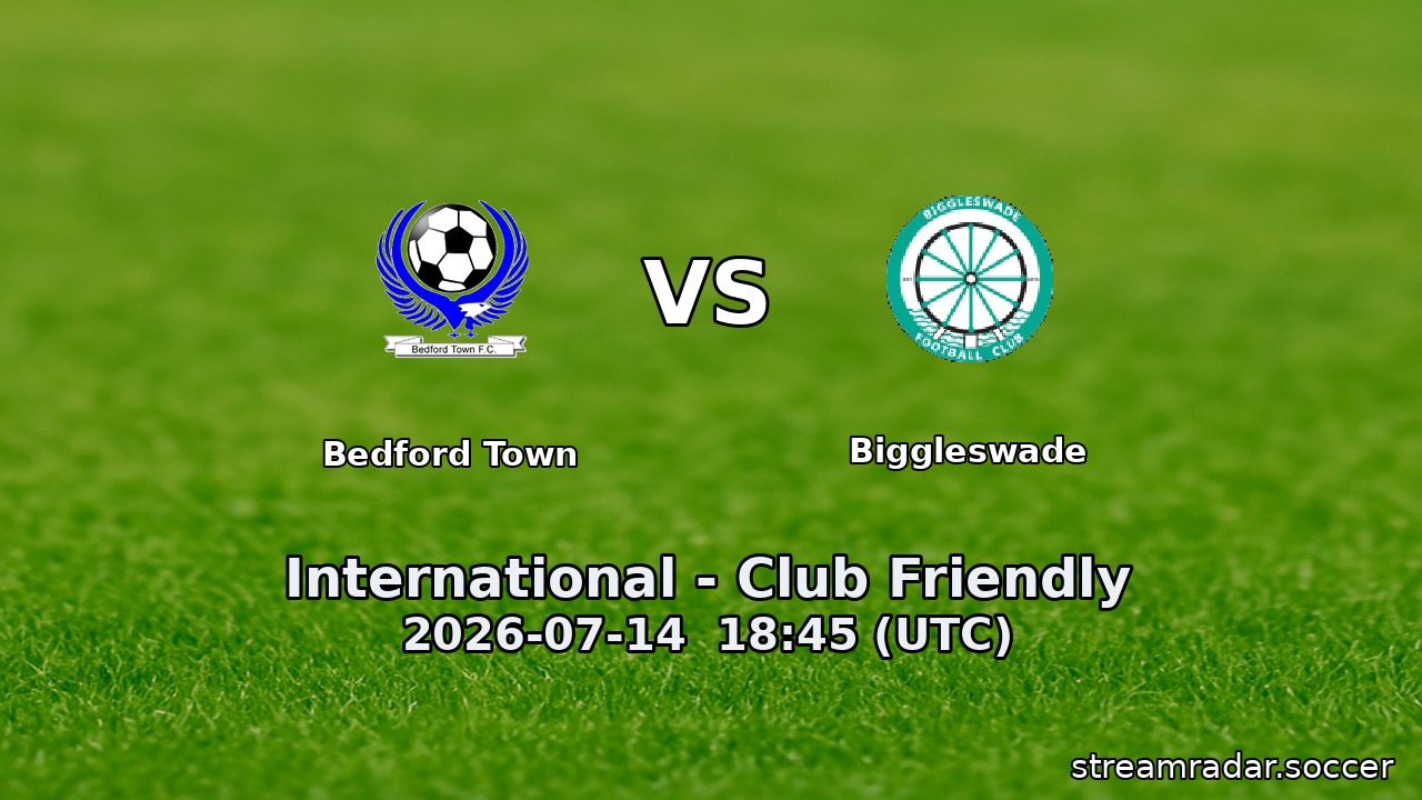 Bedford Town vs Biggleswade