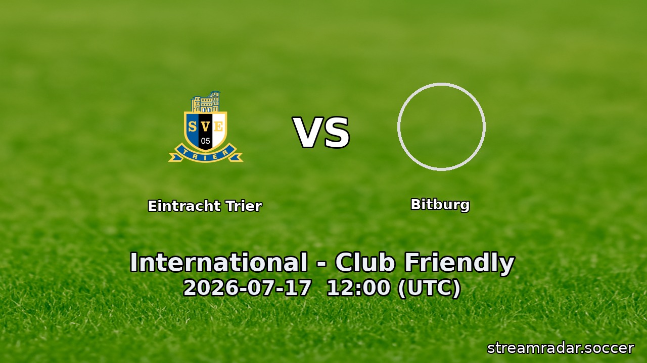 Eintracht Trier vs Bitburg