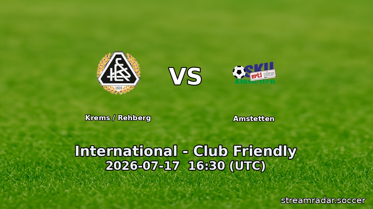 Krems / Rehberg vs Amstetten