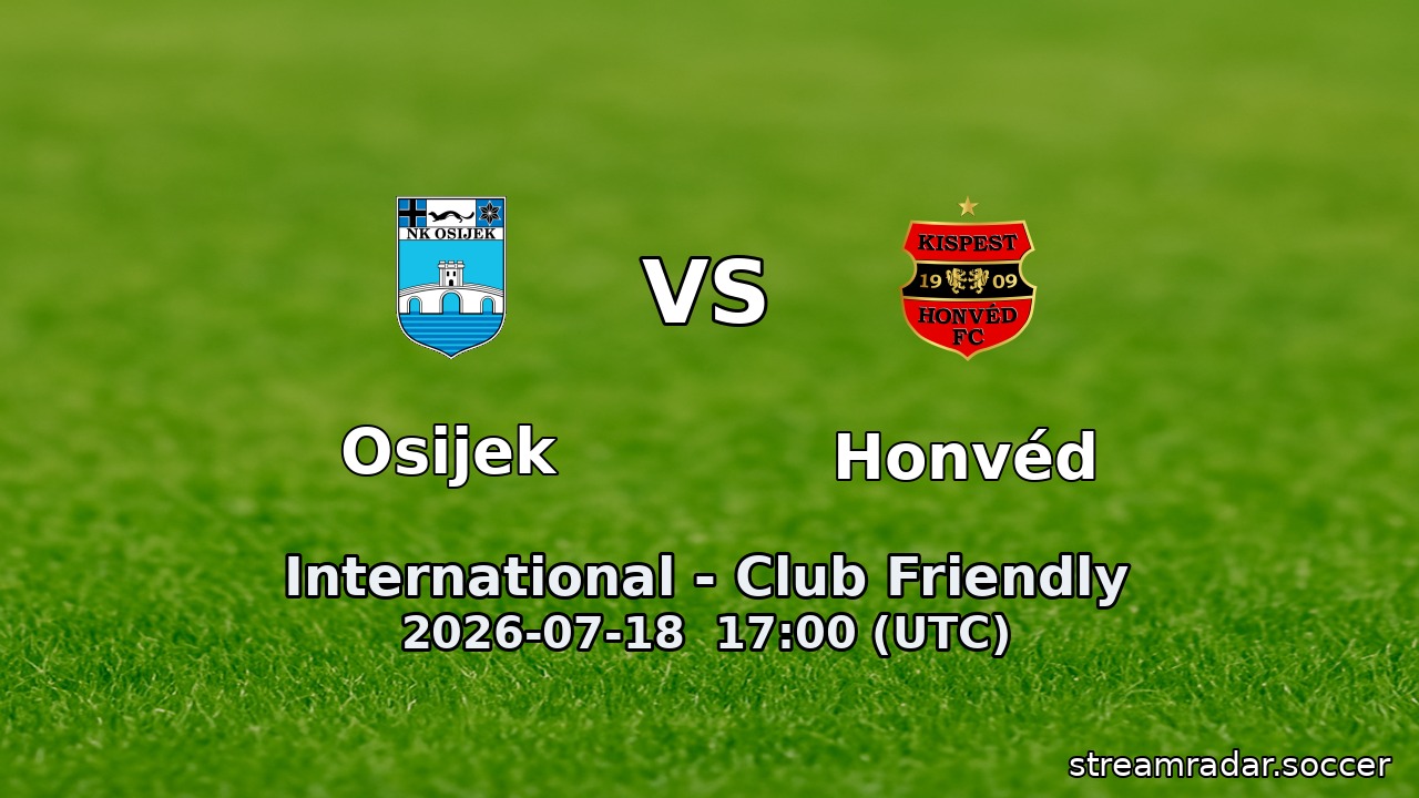 Osijek vs Honvéd
