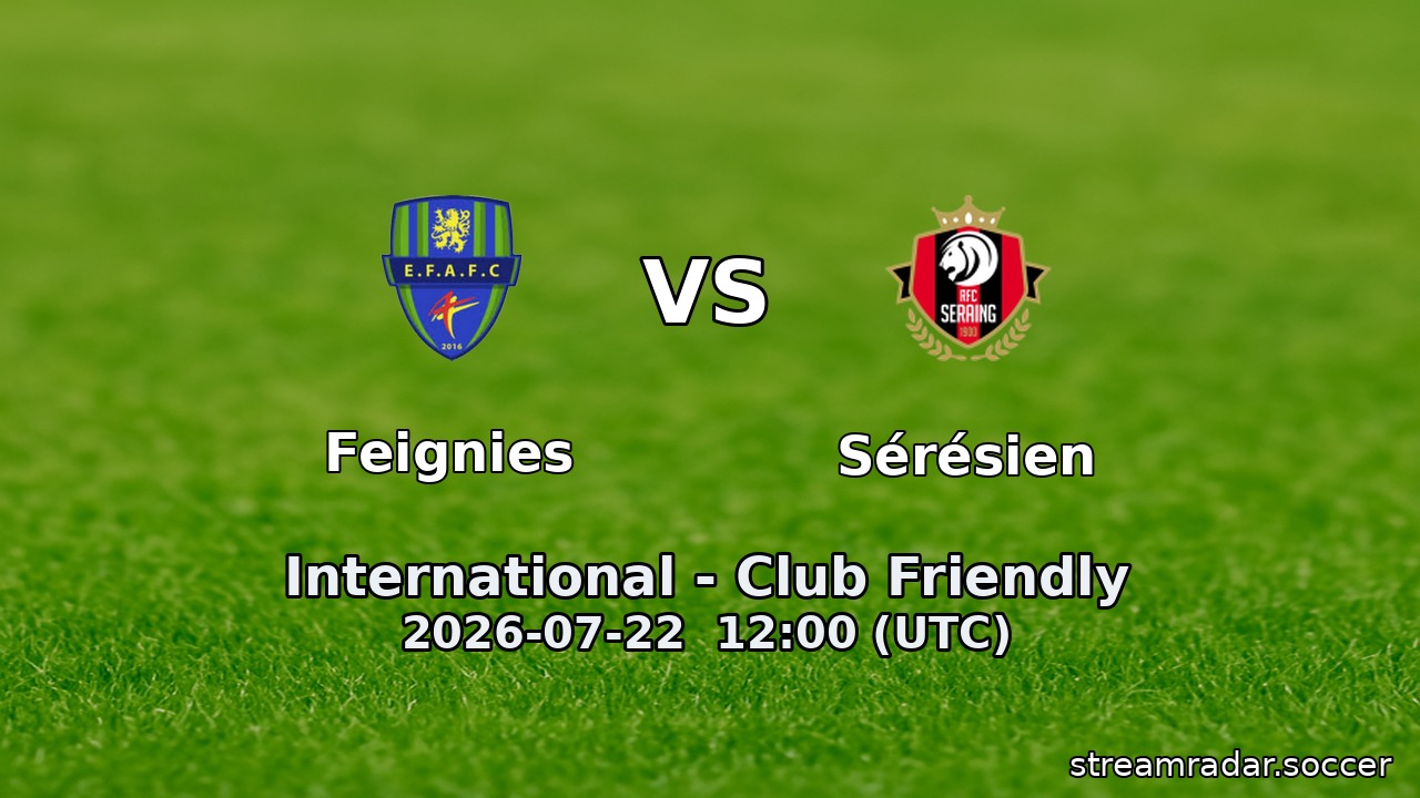 Feignies vs Sérésien
