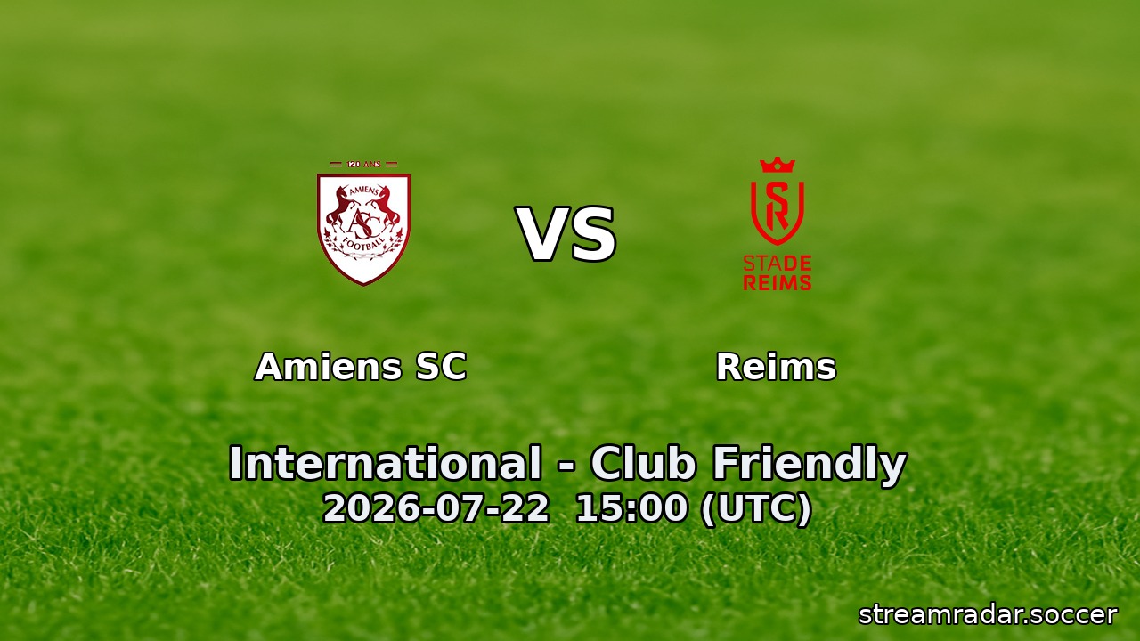 Amiens SC vs Reims