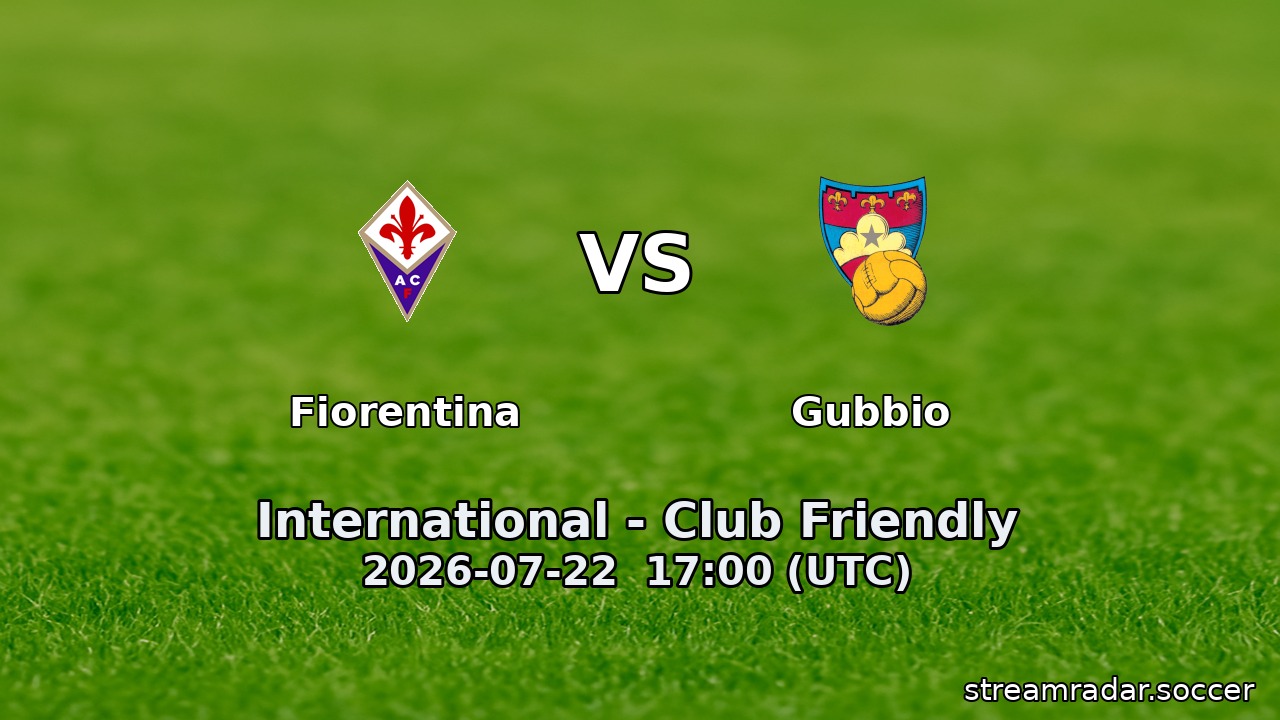 Fiorentina vs Gubbio